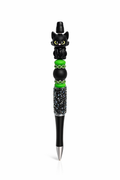 Black Cat Beaded Pen