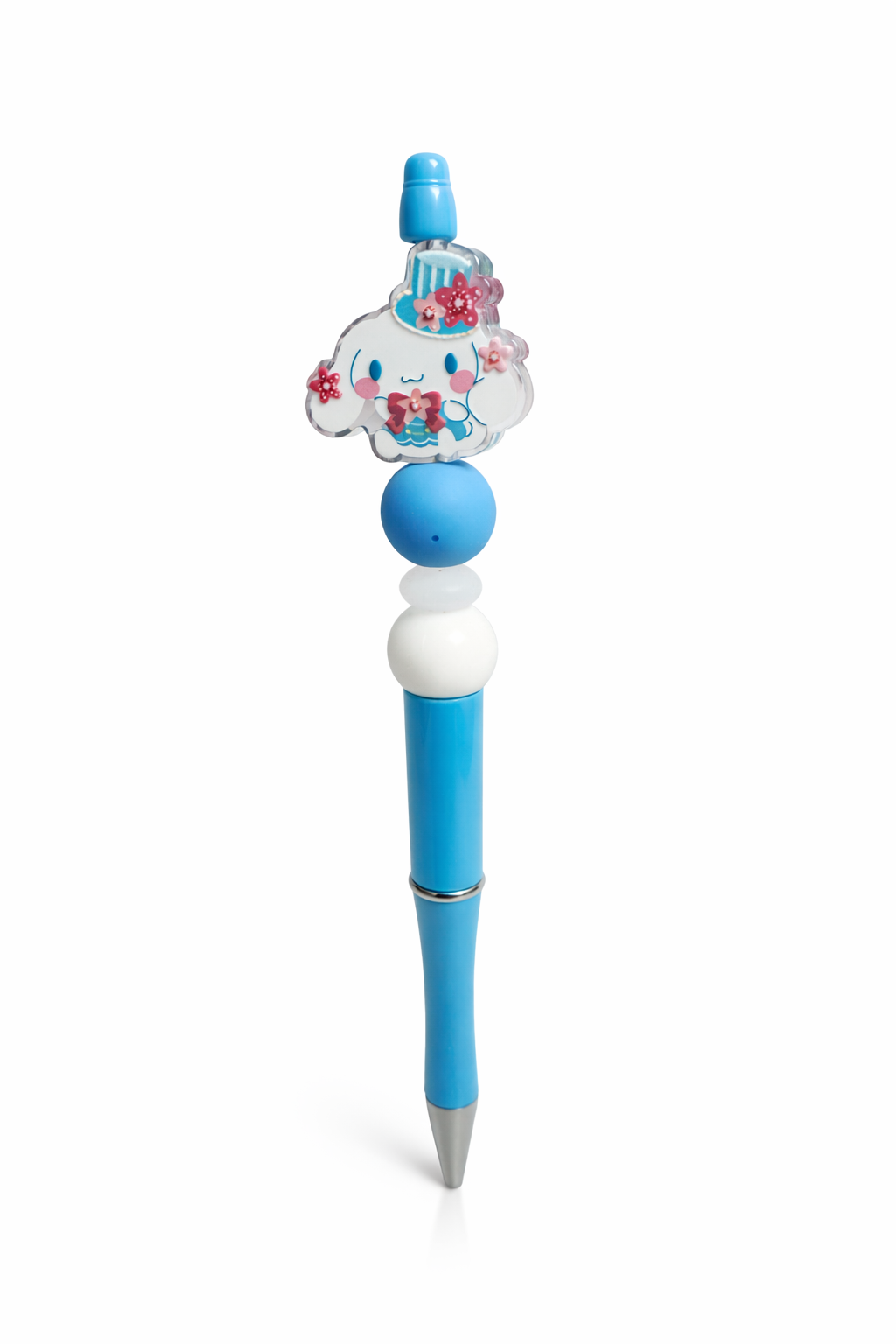 Cute Floral Beaded Pen