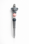Eleanore the Elephant Beaded Pen