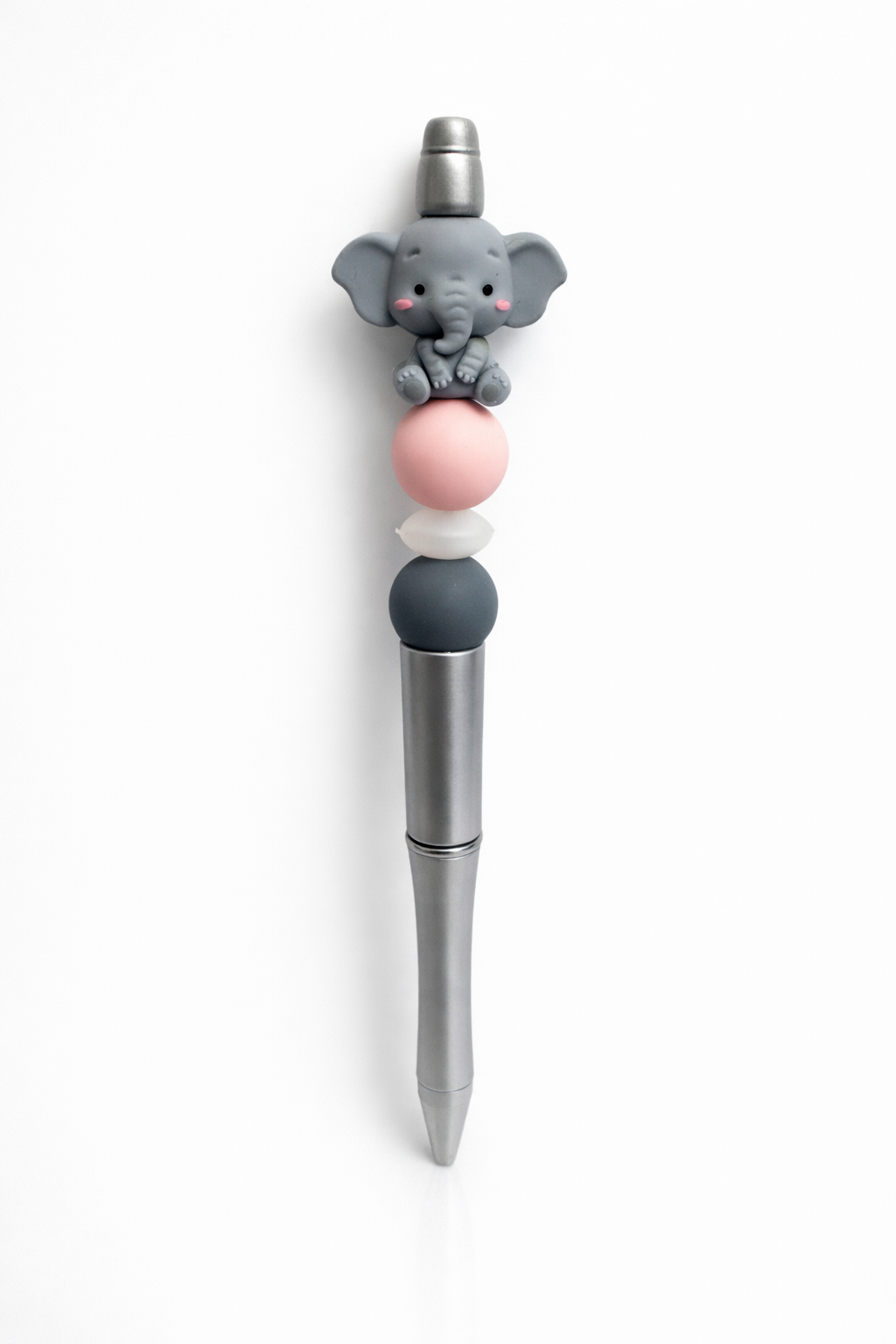 Eleanore the Elephant Beaded Pen