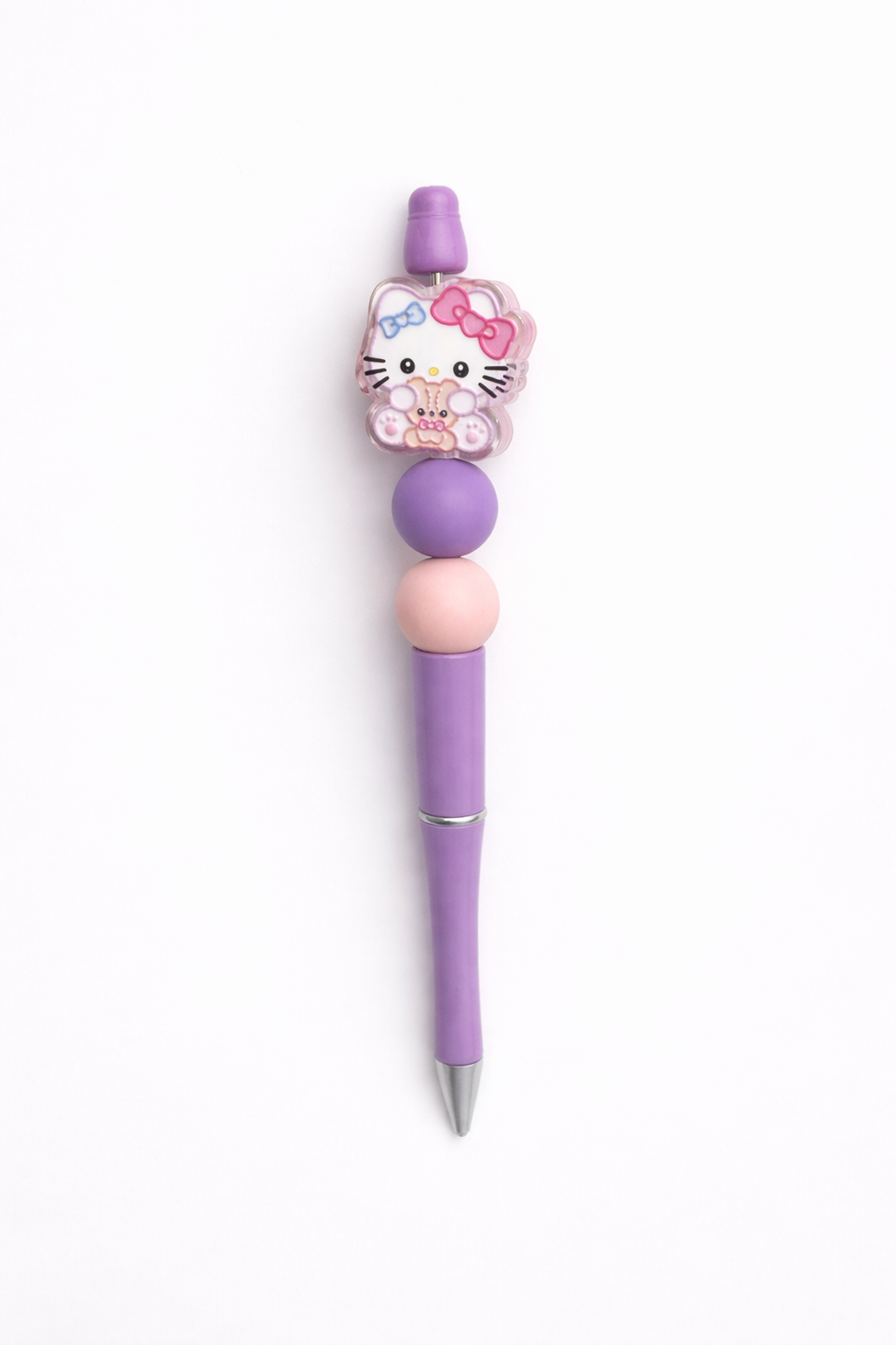 Cute Kitty Beaded Pen