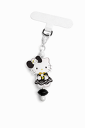 HK Black Dress Phone Charm