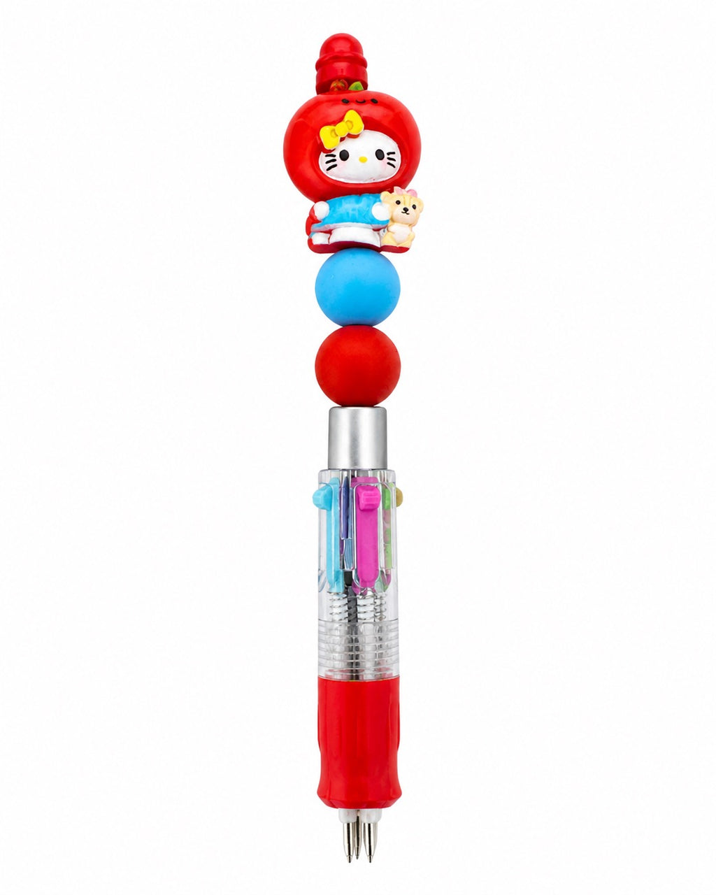 HK Multicolor Beaded Pen – Lime Green