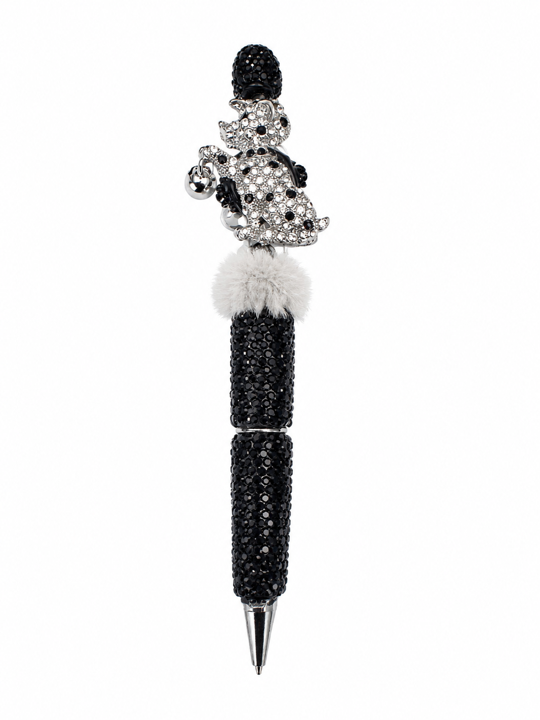 Sparkle Black & White Puppy Pen
