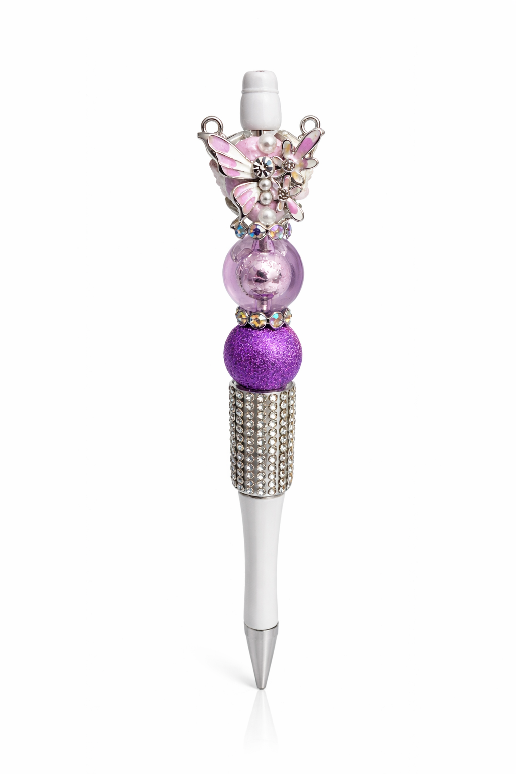 Sparkle Butterfly Beaded Pen