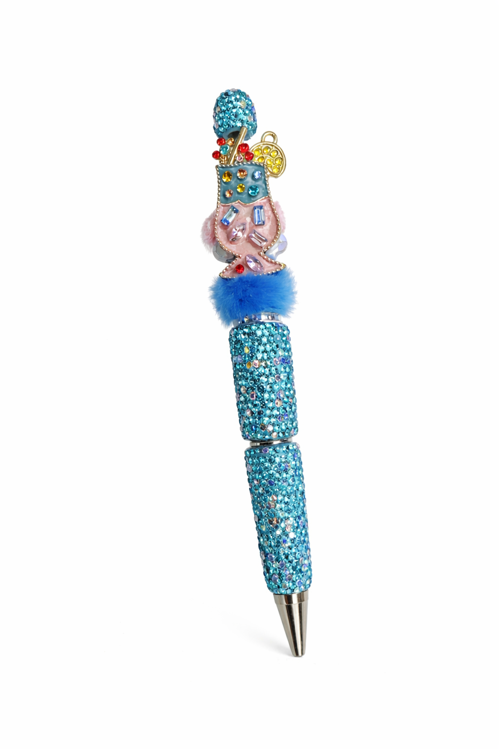 Sparkle Fancy Drink Beaded Pen