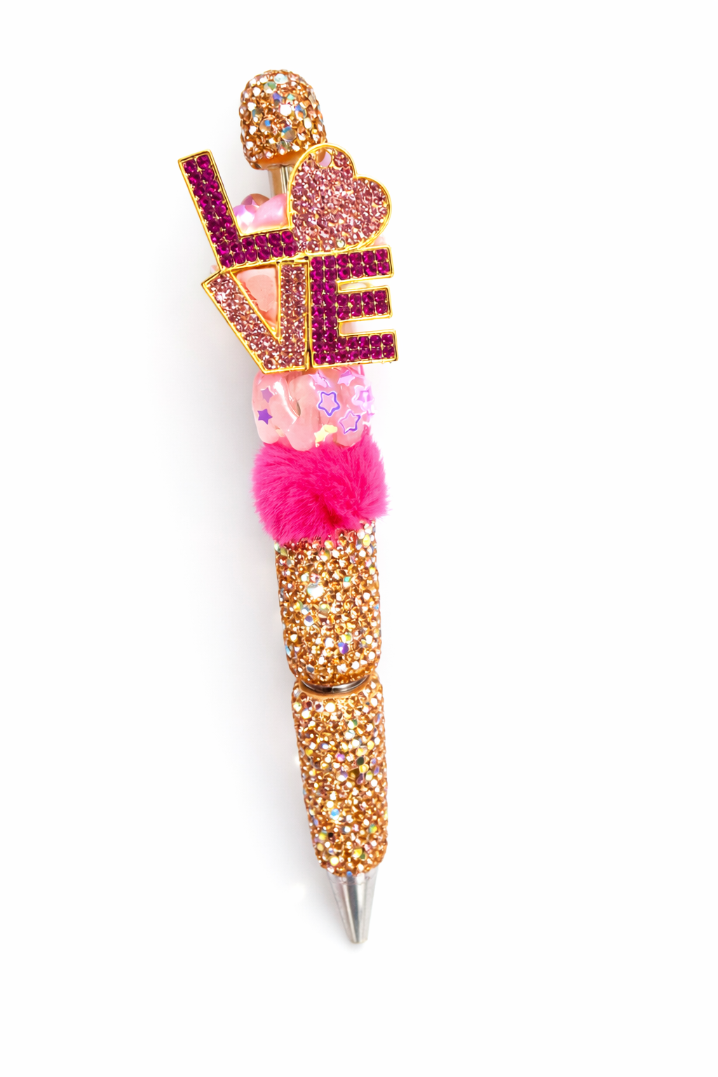Sparkle LOVE Beaded Pen