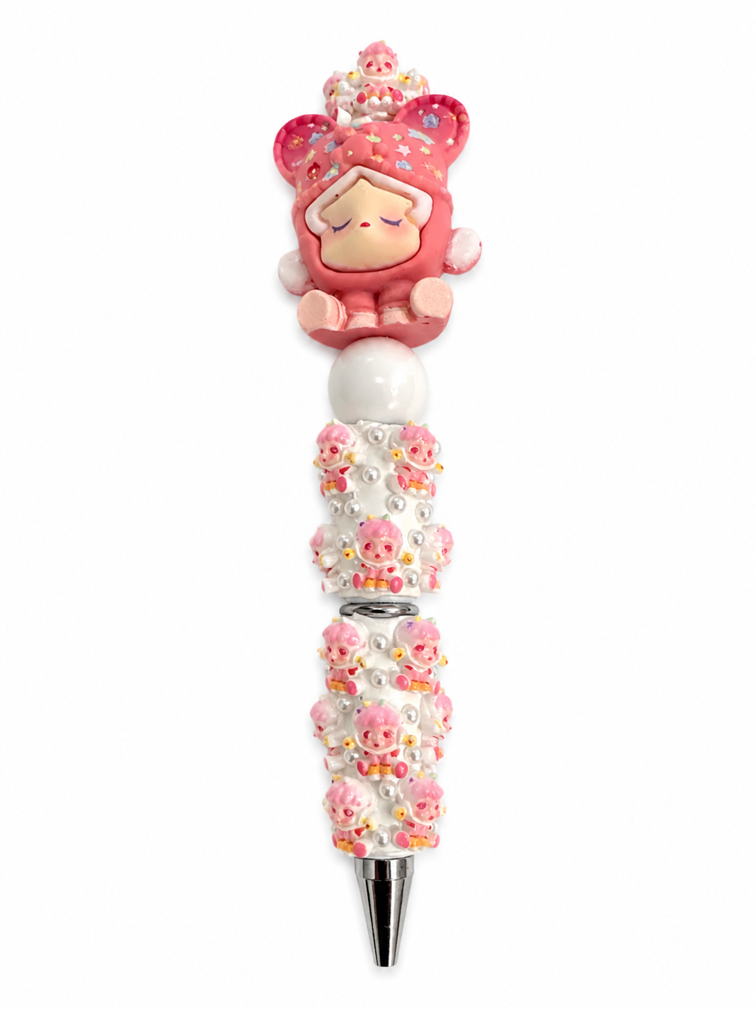 Sparkle Blue Baby Beaded Pen