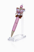 Sparkle Purple Butterfly Pen