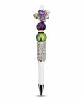 Sparkle Purple Squirrel Beaded Pen