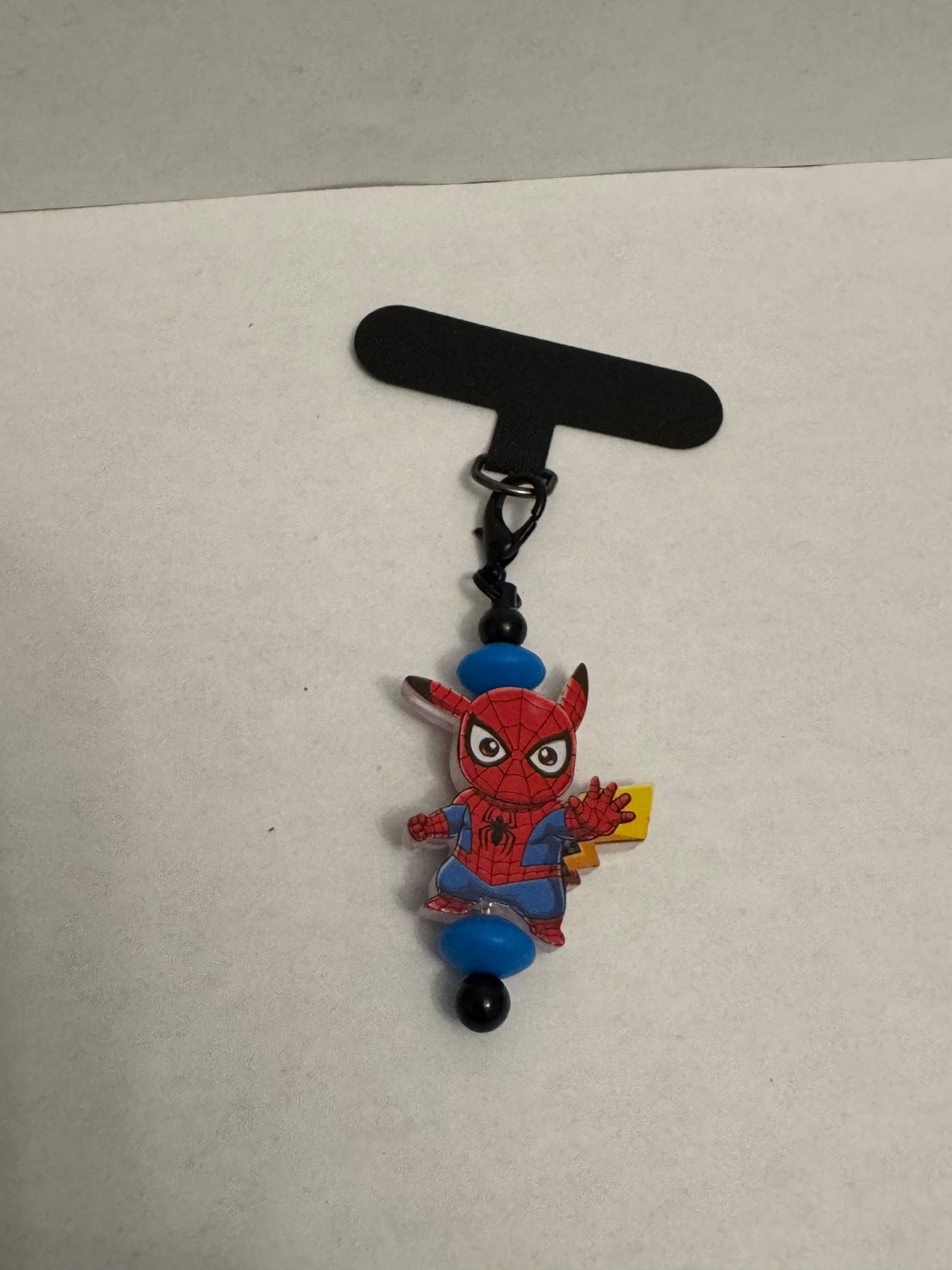 SuperHero Beaded Phone Charm