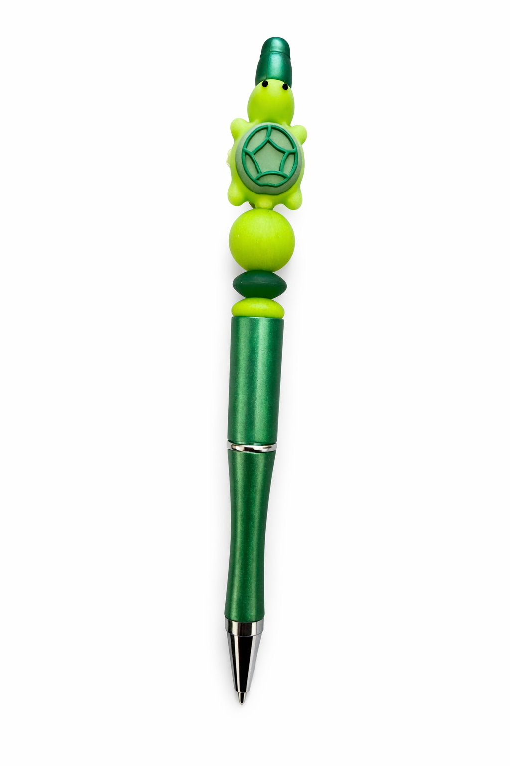 Tommy Turtle Beaded Pen